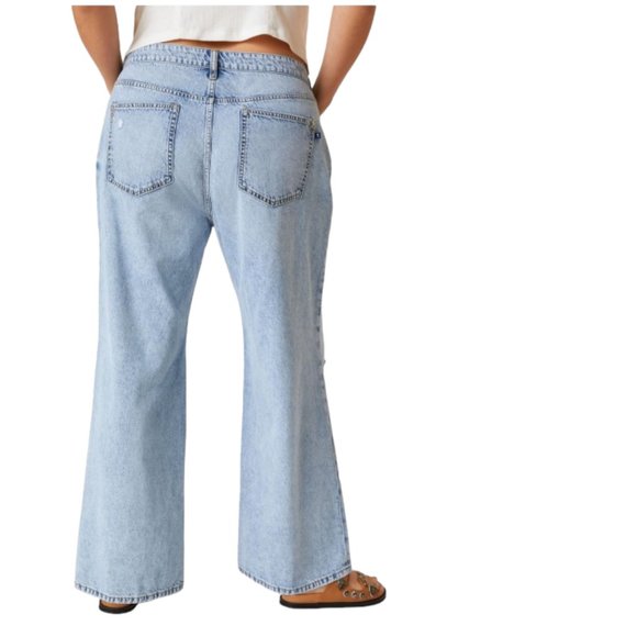 NEW Anthropologie | Pilcro The Joey High-Rise 90's Slouch Straight Jeans - Picture 6 of 11